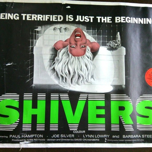 Horror Movie Poster Shivers Original 1975 David Cronenberg Film Vintage Posters - Picture 12 of 16